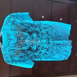 Mens Medium Silver Star Collection T Shirt